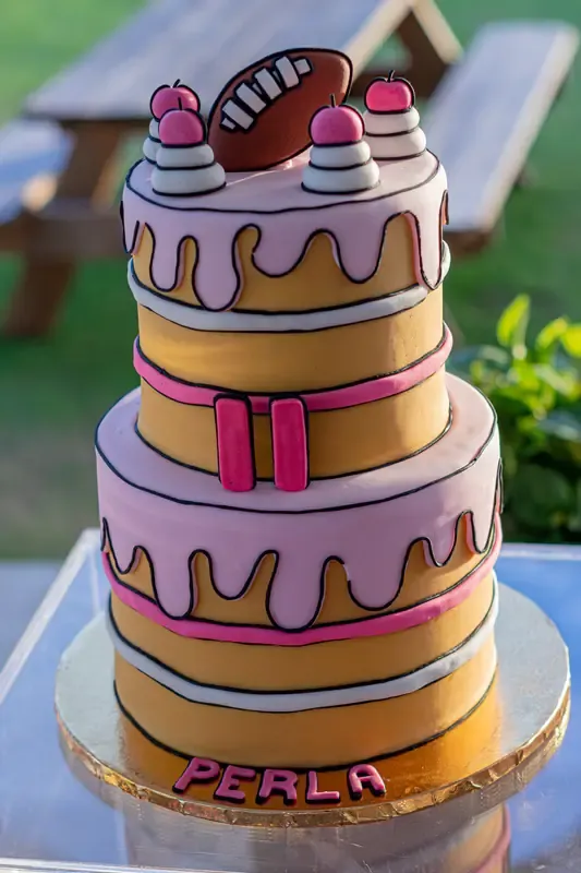 Pastel temático de cumpleaños